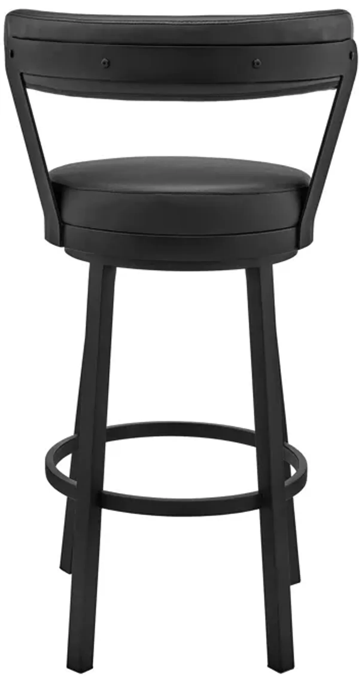 36" Swivel Counter Height Bar Chair - Black