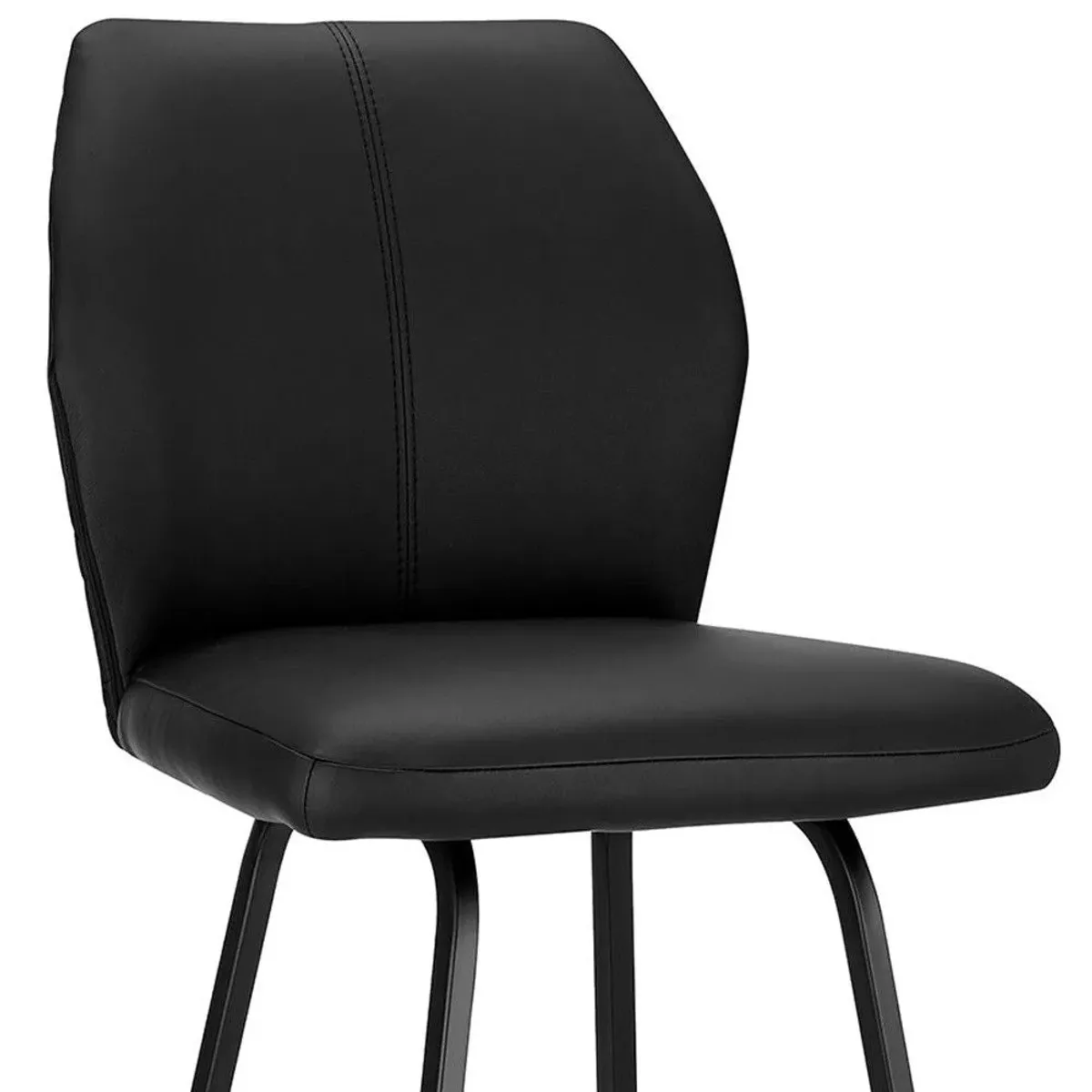 Counter Height Bar Chair - Black