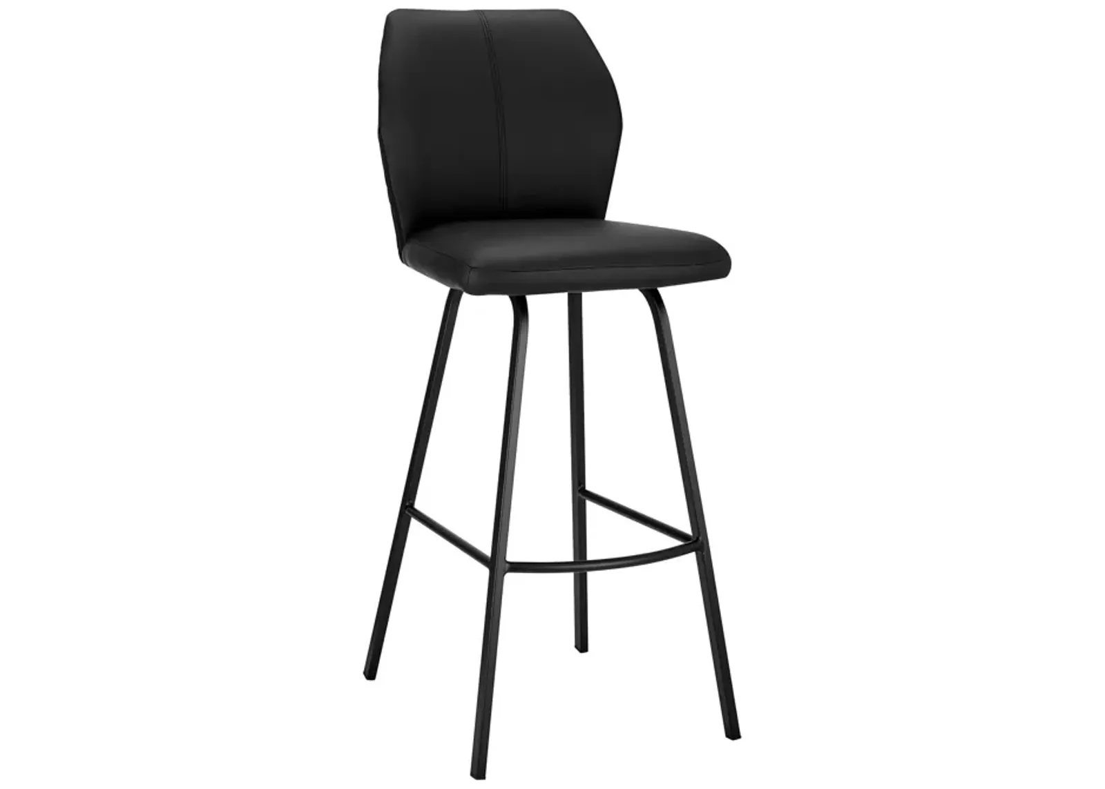 Counter Height Bar Chair - Black