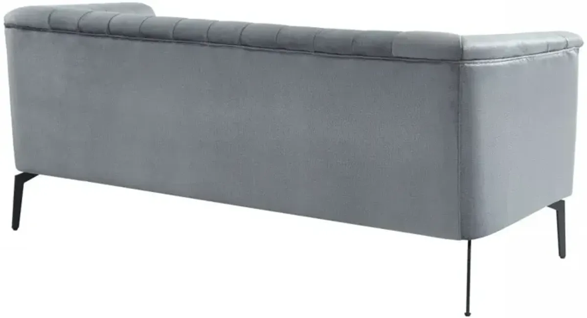 Sofa - Gray / Silver