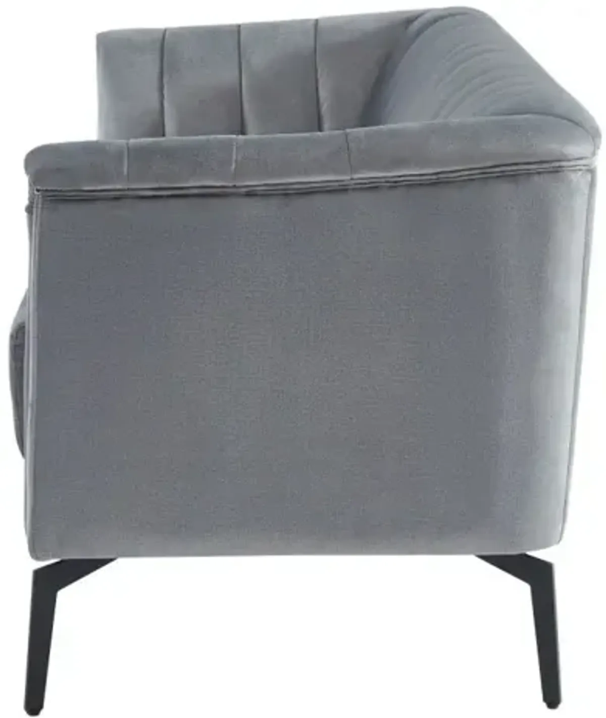 Sofa - Gray / Silver