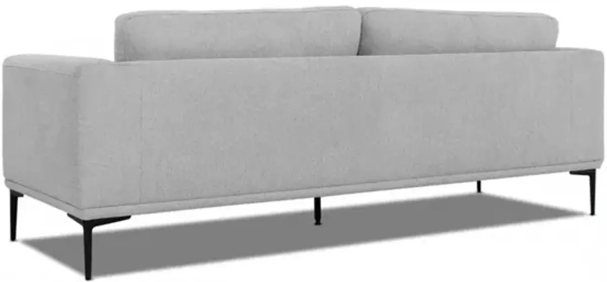 Black Legs Sofa - Light Gray