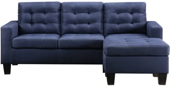 Linen Sofa - Blue