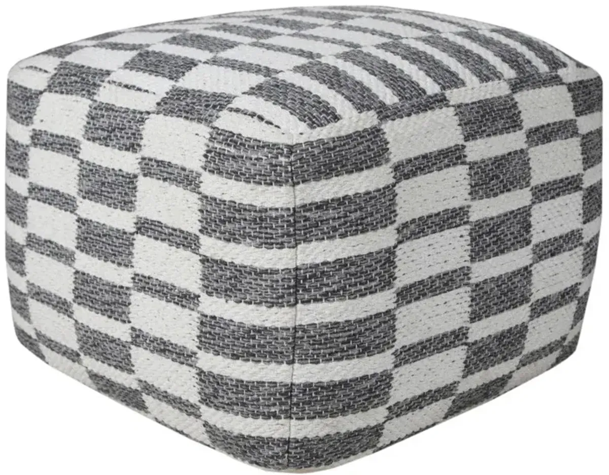 Ottoman Cotton Square - Gray