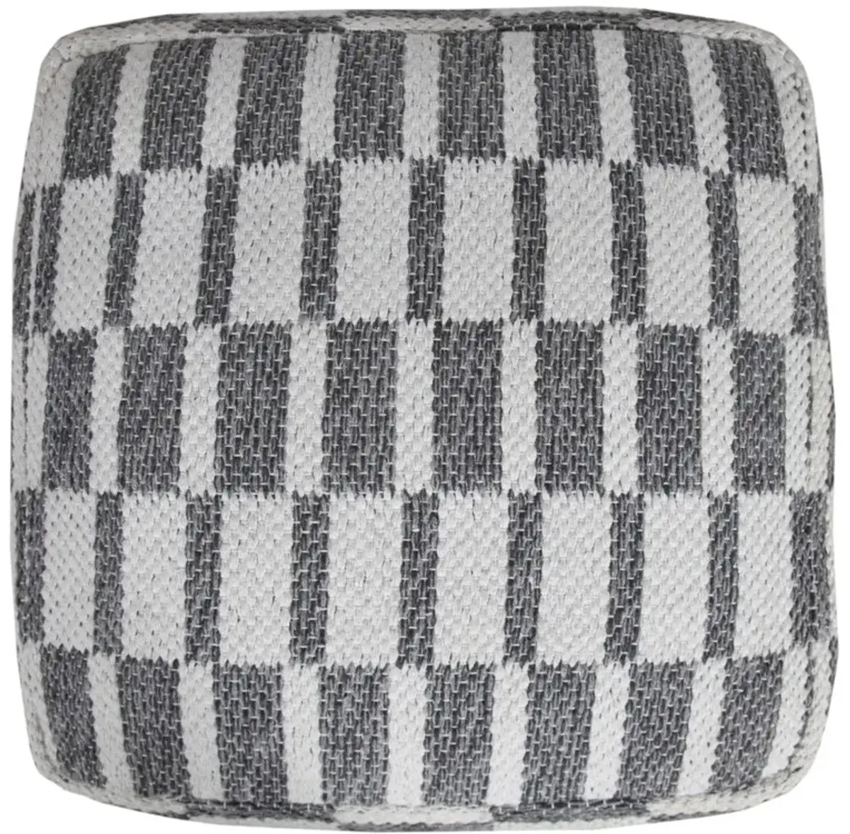 Ottoman Cotton Square - Gray