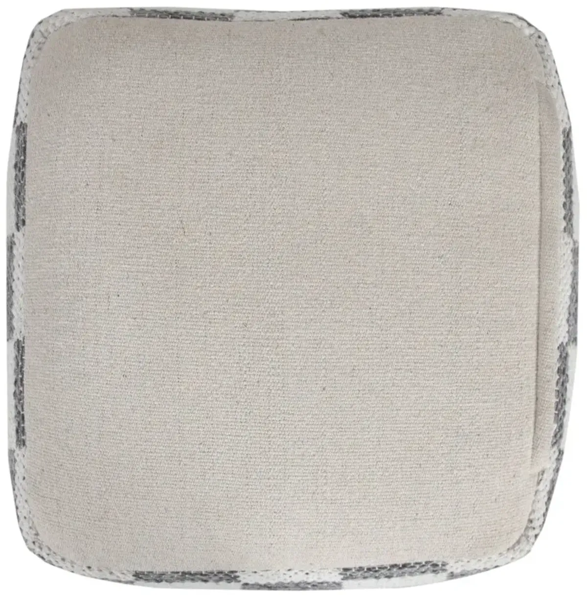 Ottoman Cotton Square - Gray