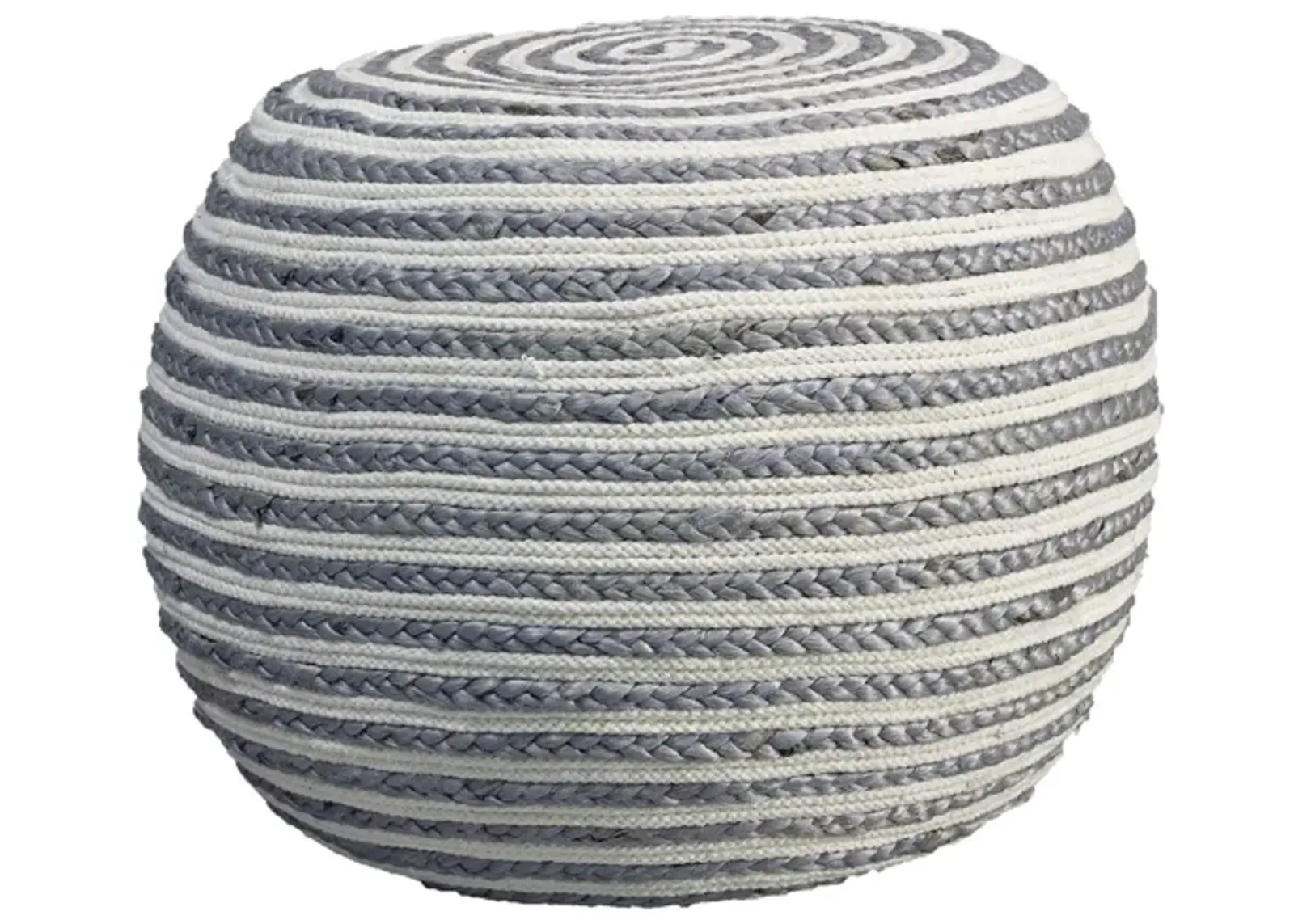 Ottoman Jute - Gray