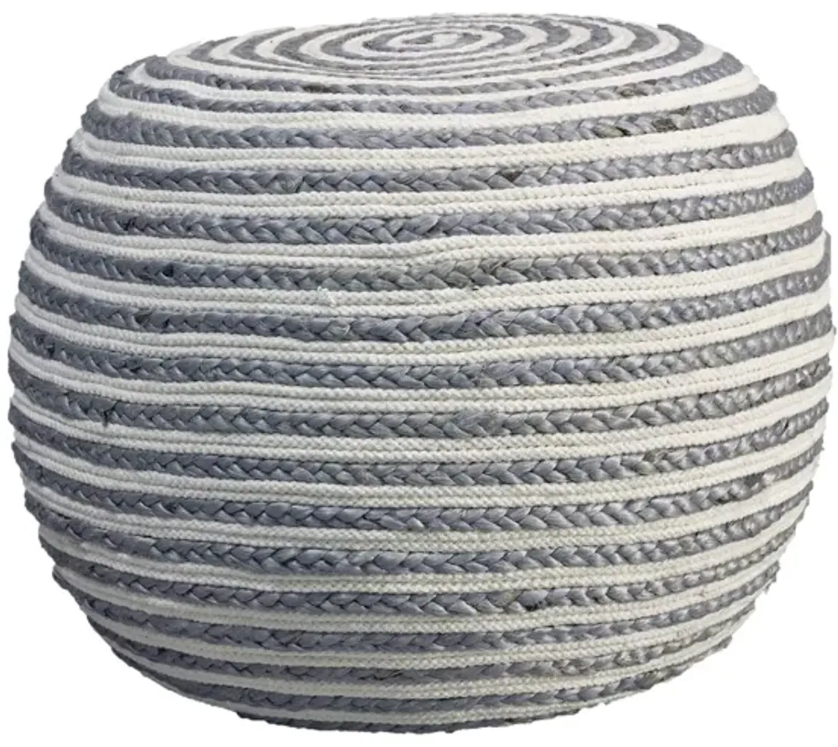 Ottoman Jute - Gray