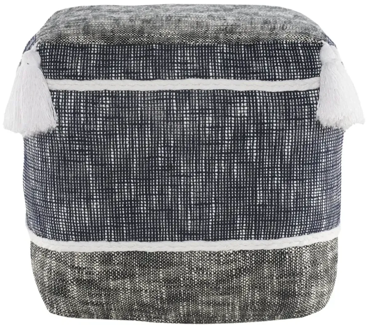 Polyester Ottoman - Blue