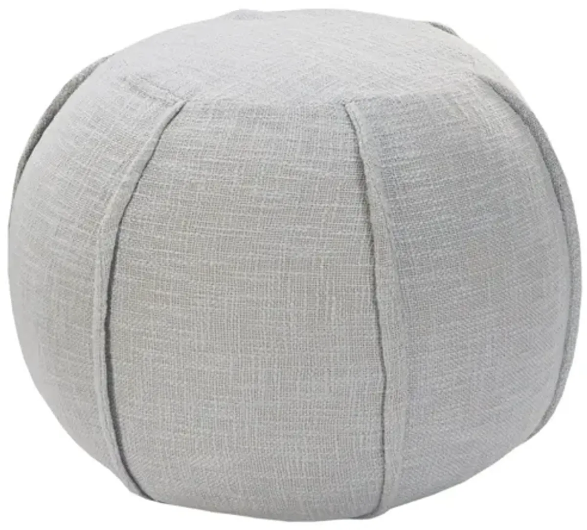 Ottoman Cotton Round - Gray