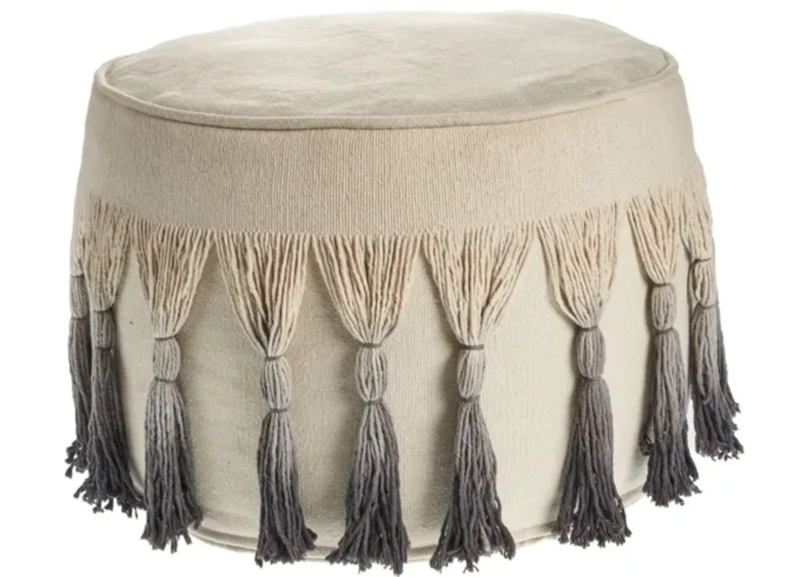 Cotton Ottoman - Beige