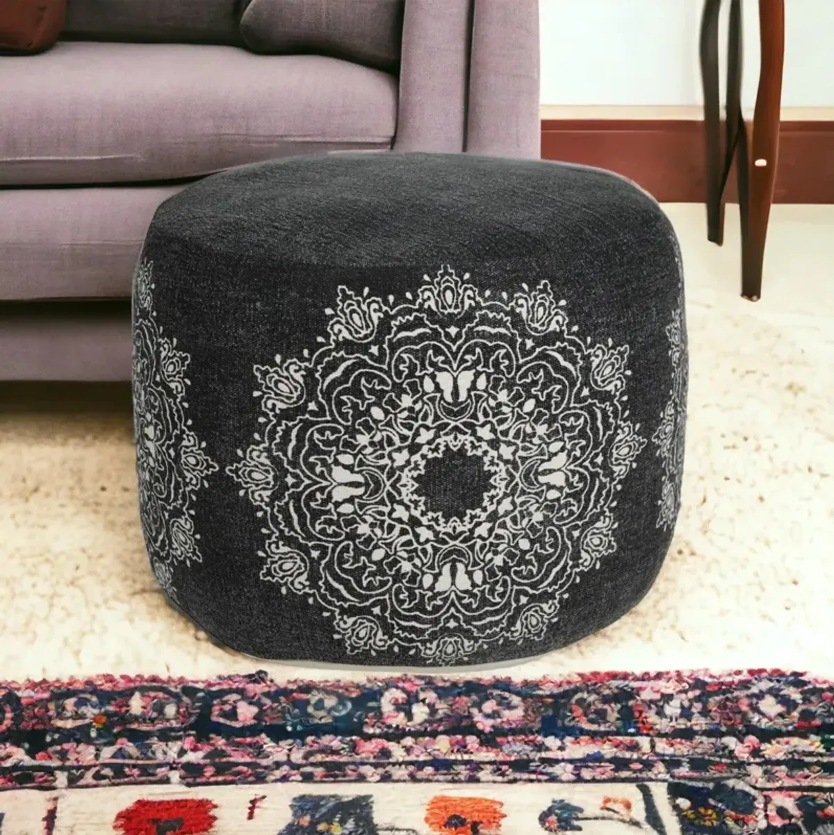 Ottoman Cotton - Black