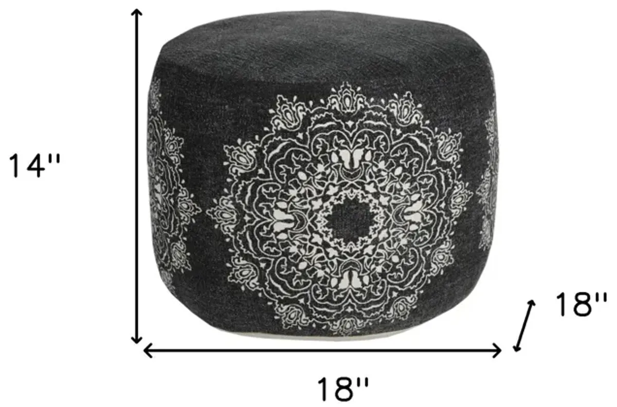 Ottoman Cotton - Black