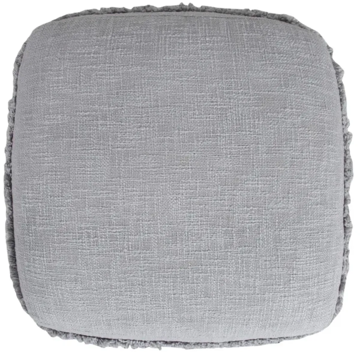 Cotton Ottoman - Gray