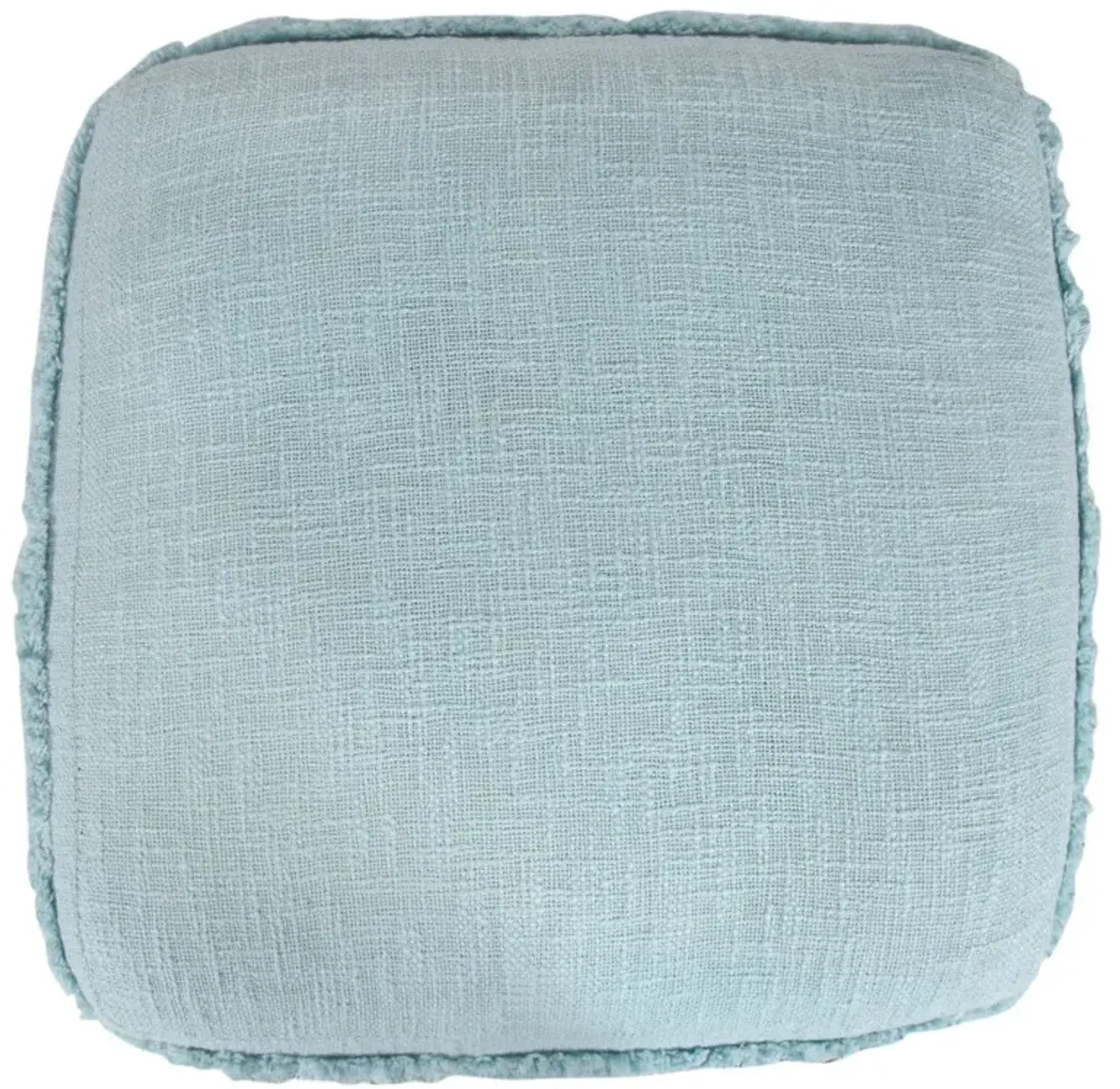 Cotton Ottoman - Light Blue