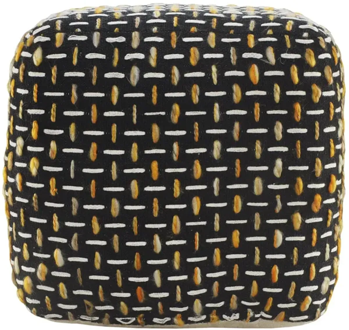 Ottoman Polyester - Black