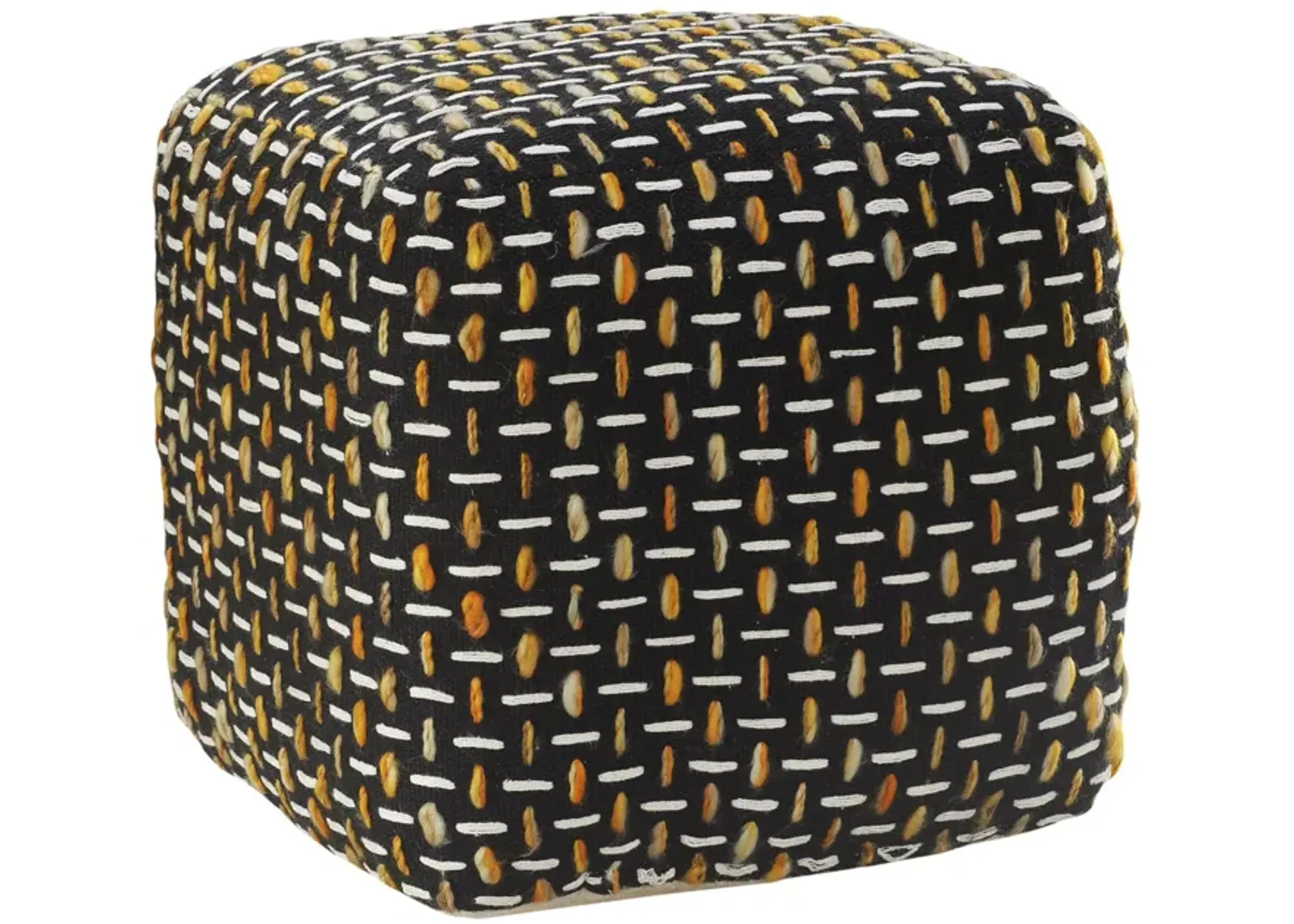 Ottoman Polyester - Black