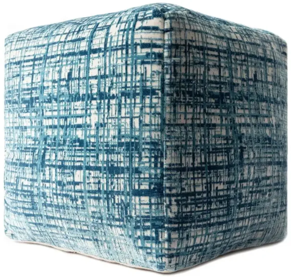 Blend Ottoman Polyester - Blue