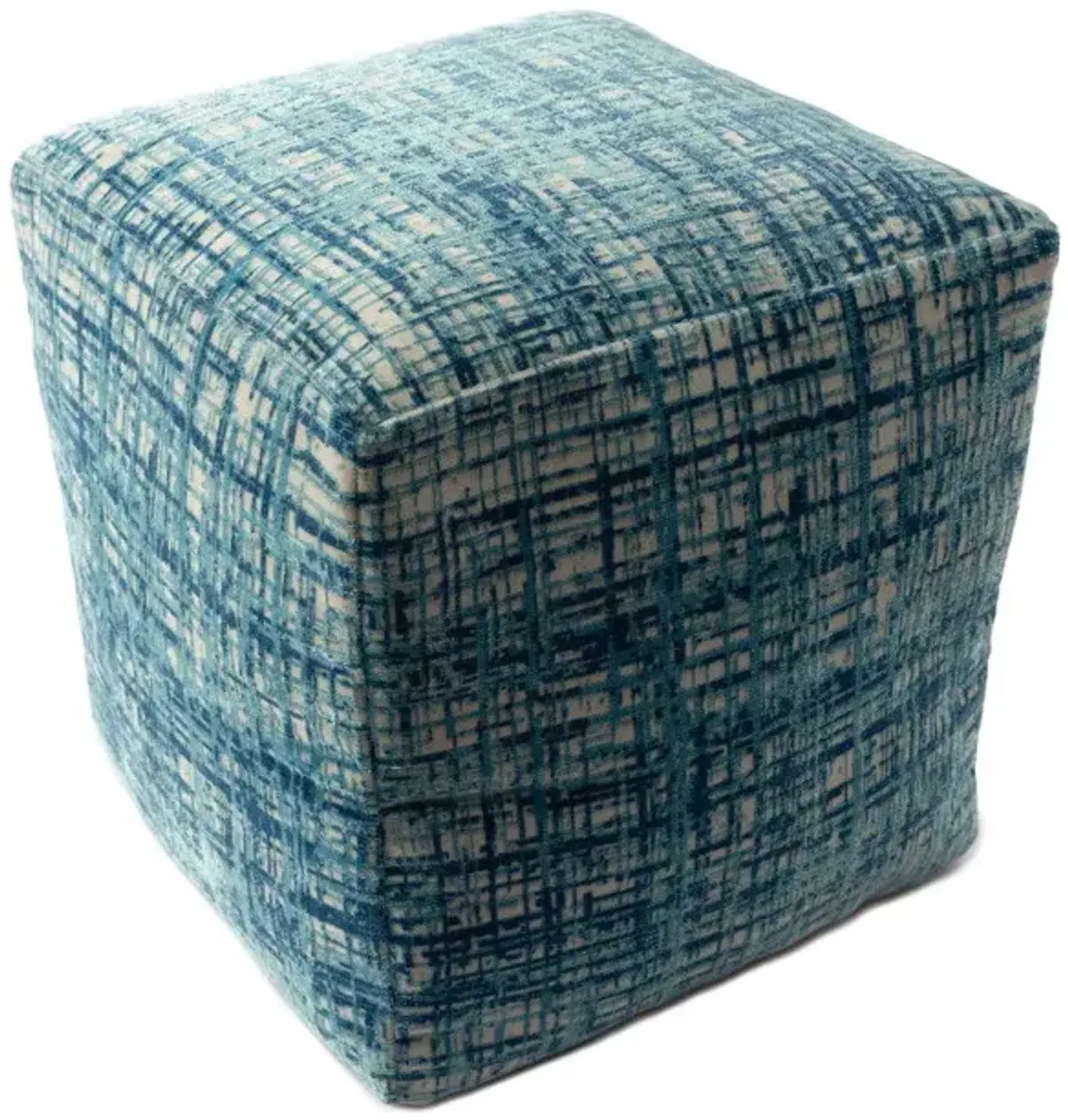 Blend Ottoman Polyester - Blue