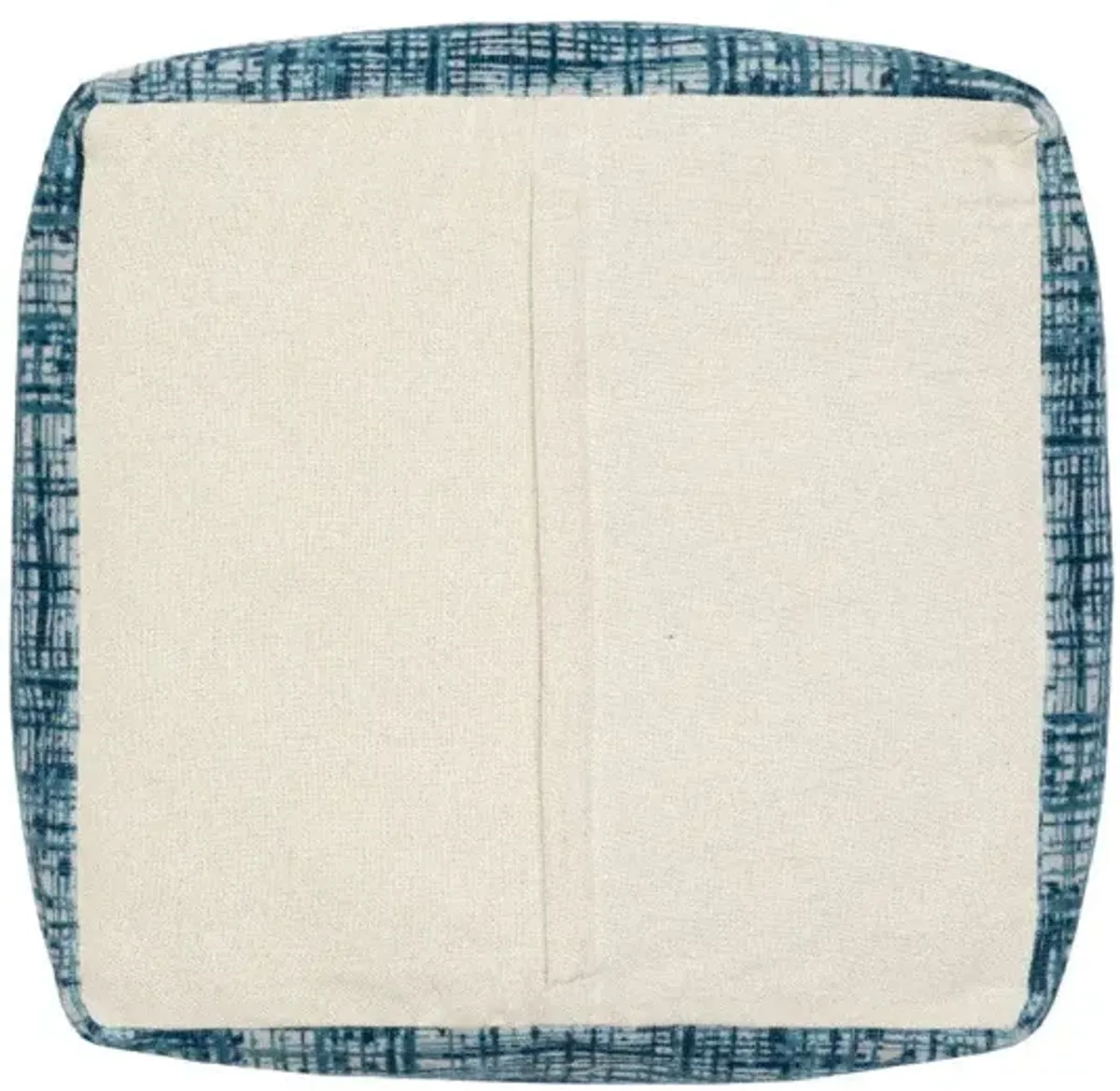 Blend Ottoman Polyester - Blue