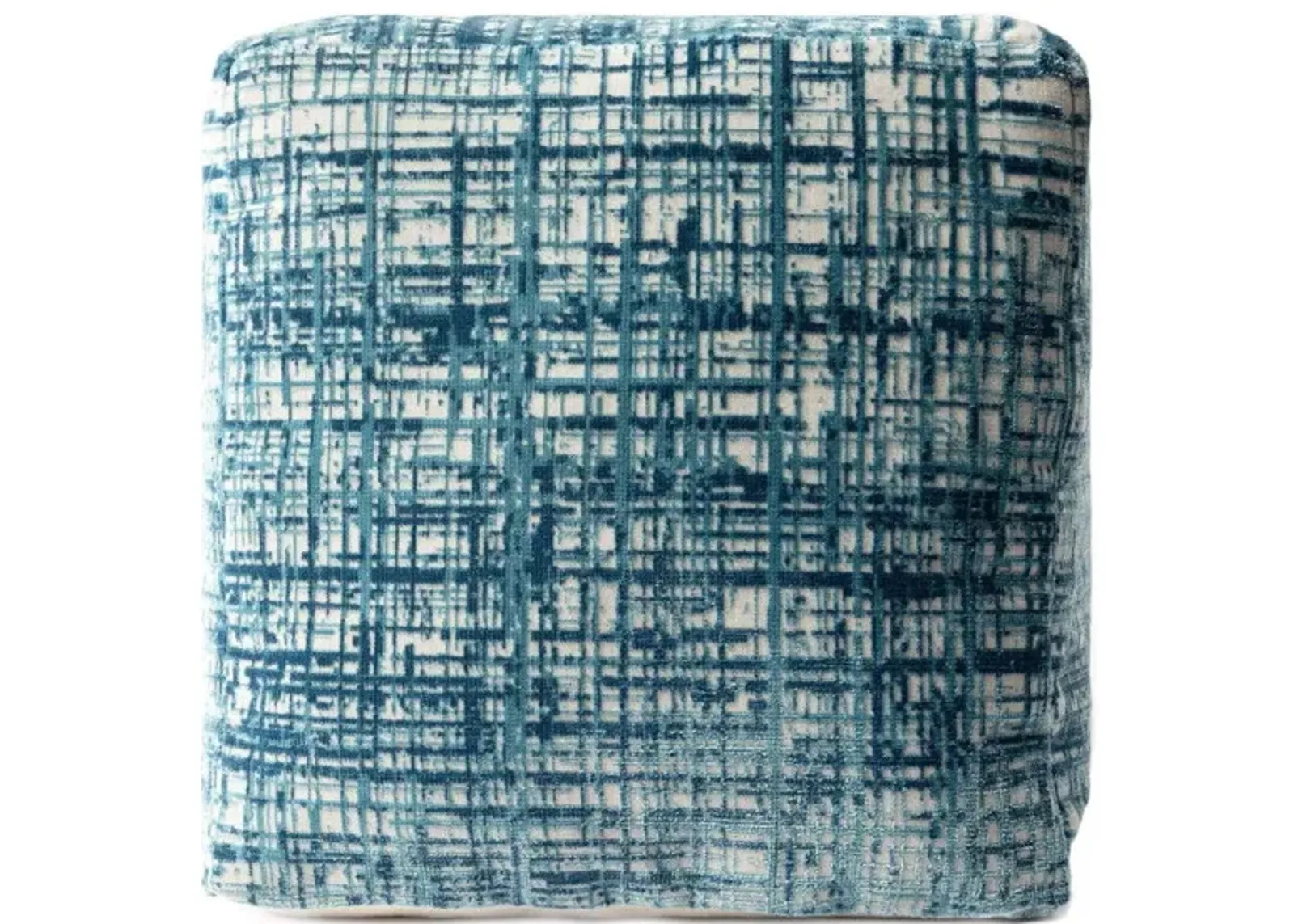 Blend Ottoman Polyester - Blue