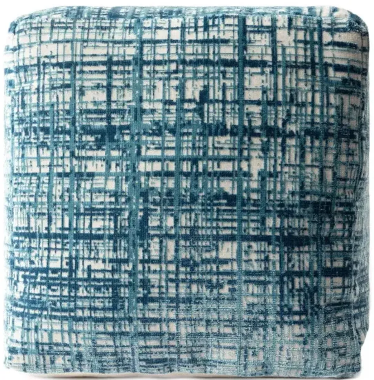 Blend Ottoman Polyester - Blue