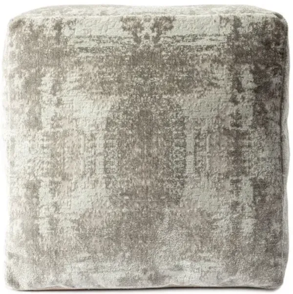 Blend Ottoman Polyester - Gray