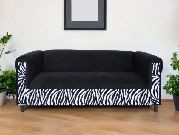 Velvet Sofa - Black