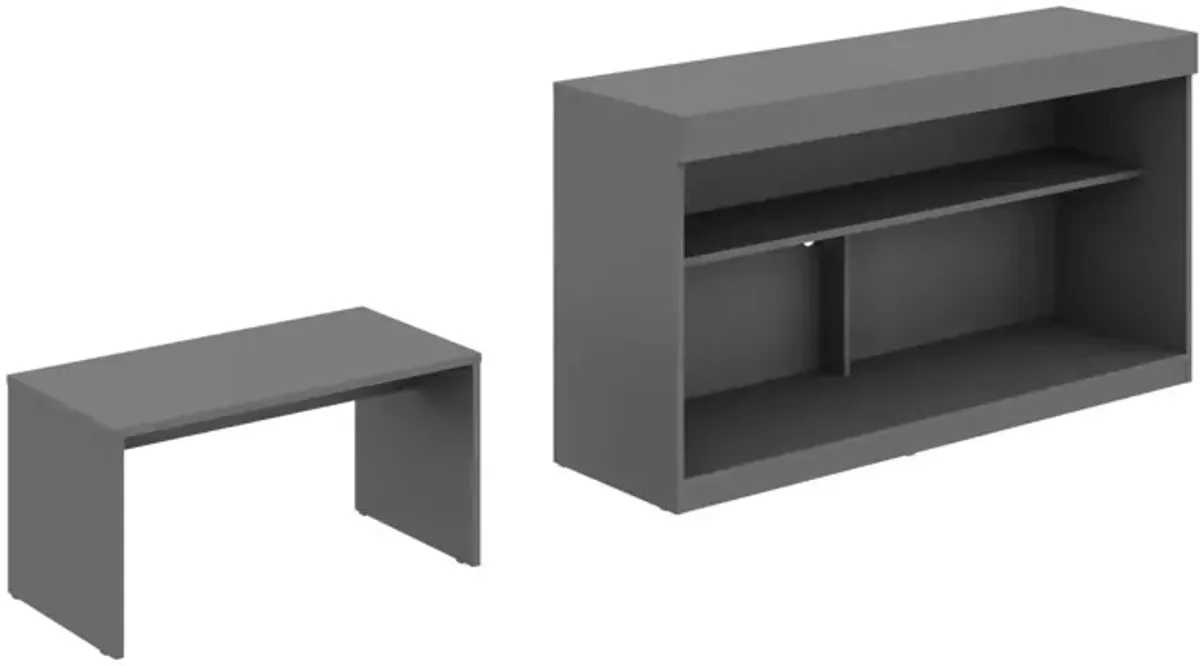 Solid Console Table - Graphite