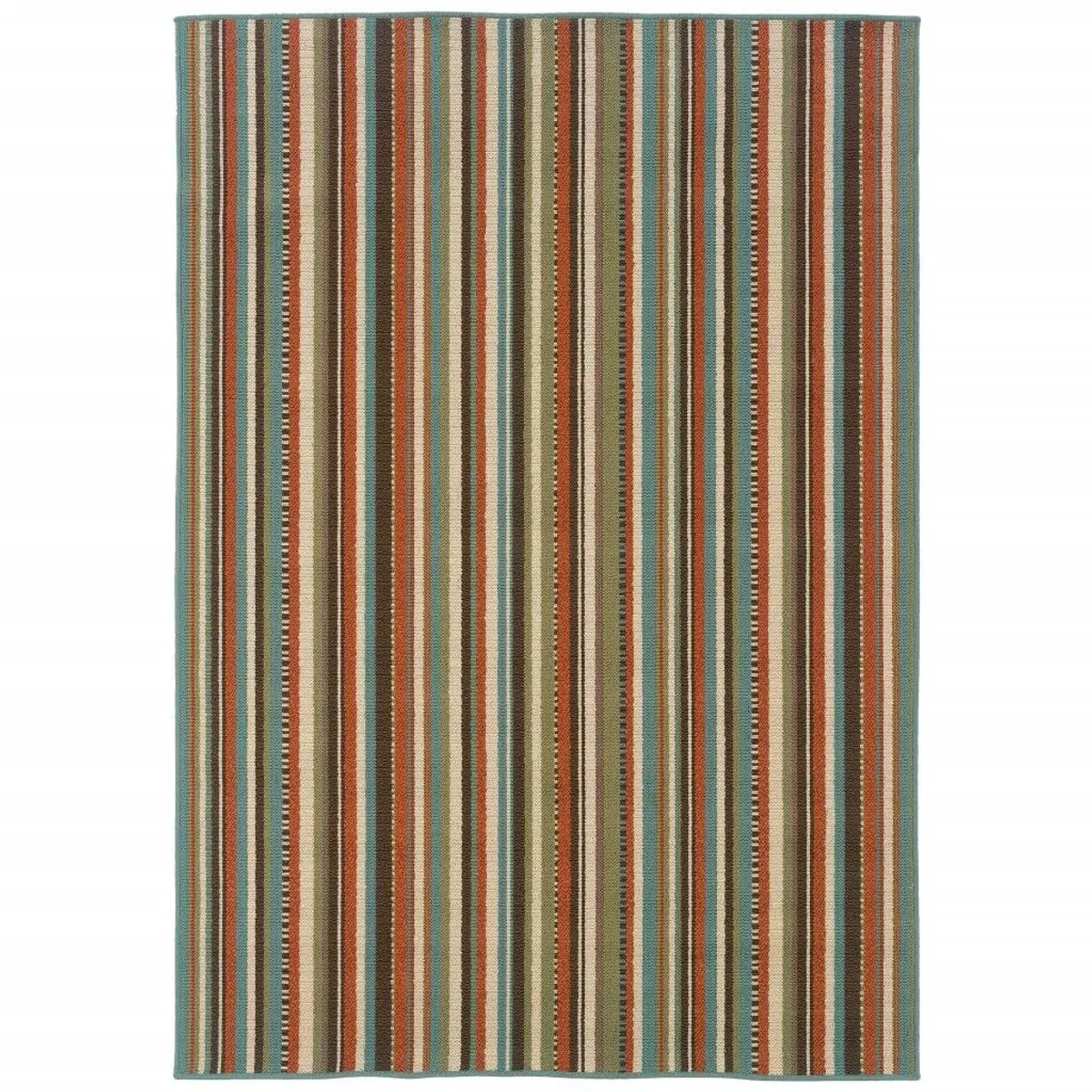 2' X 4' Outdoor / Indoor Area Rug - Green