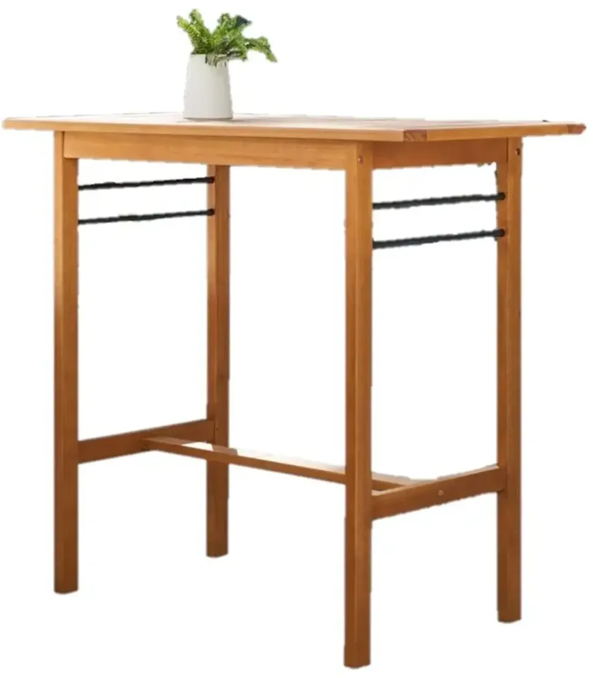 Rectangular Bar Table - Honey