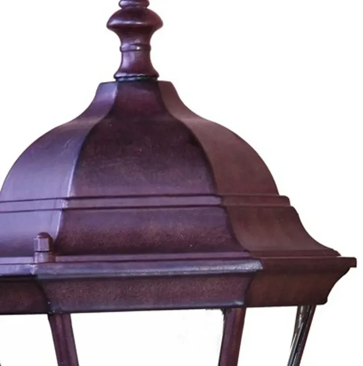 Carousel Lantern Wall Light - Dark Brown