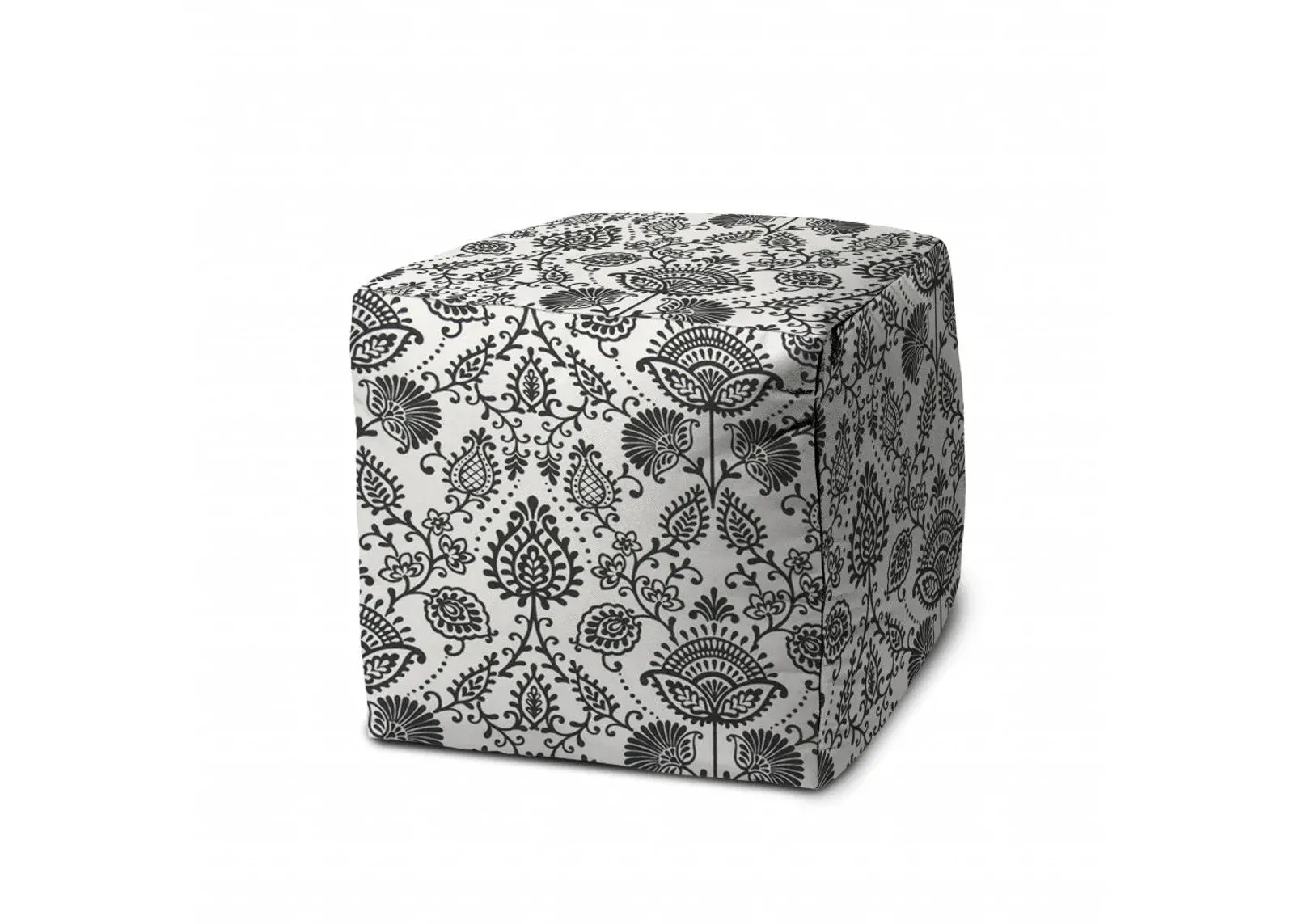 Cube Indoor / Outdoor, Pouf Cover - Gray