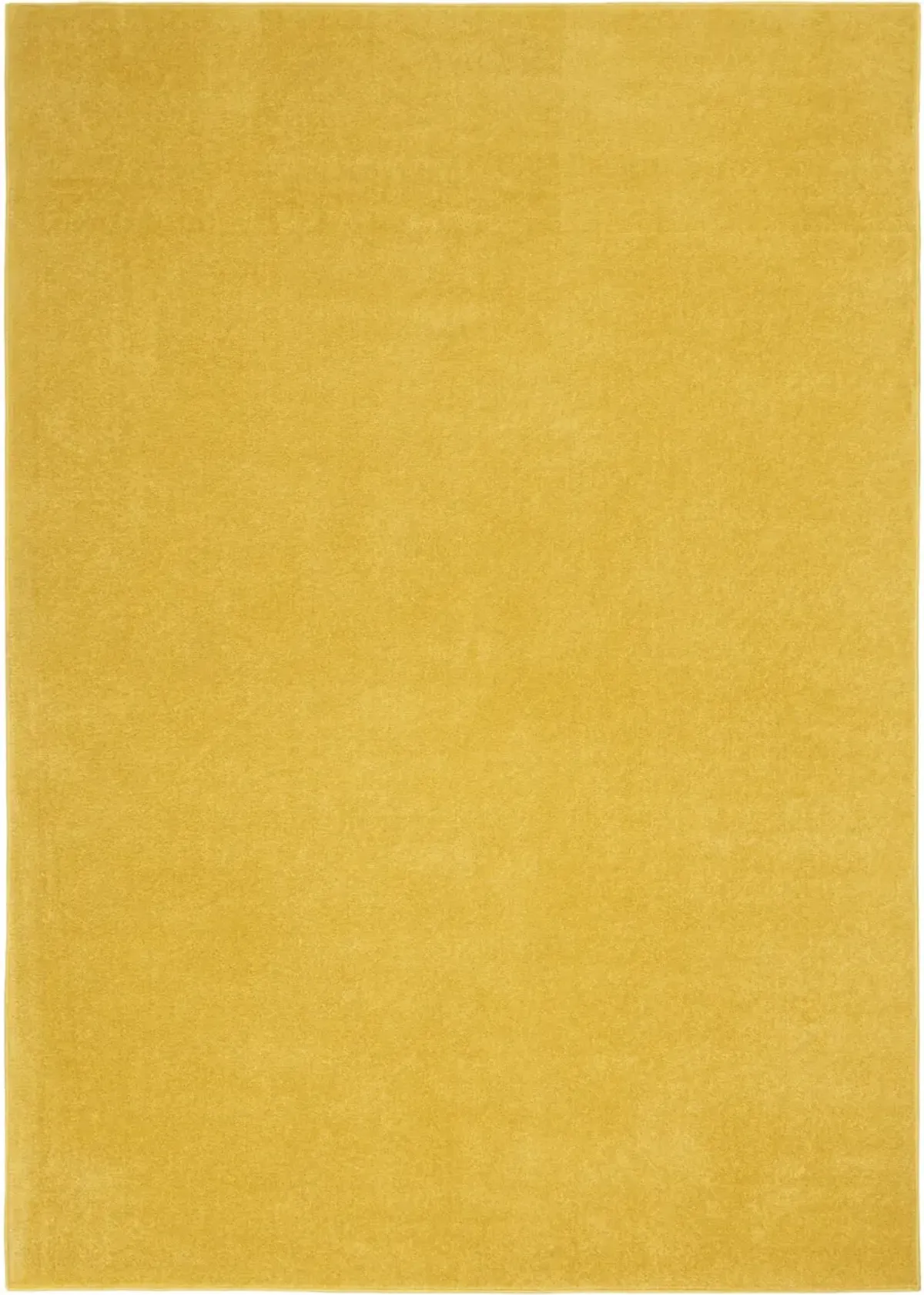 4' X 6' Non Skid Indoor / Outdoor Area Rug - Yellow