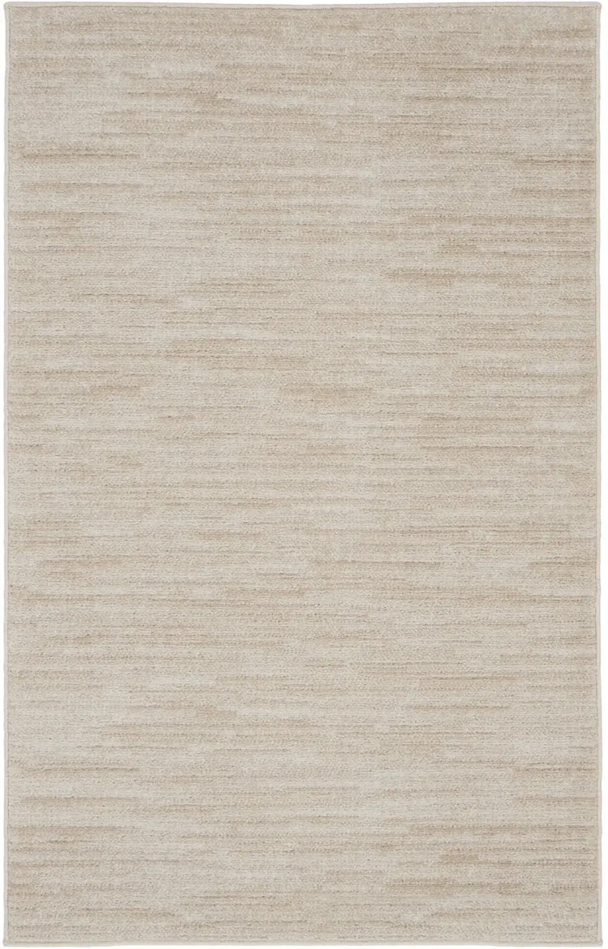 3' X 5' Non Skid Indoor / Outdoor Area Rug - Ivory / Beige