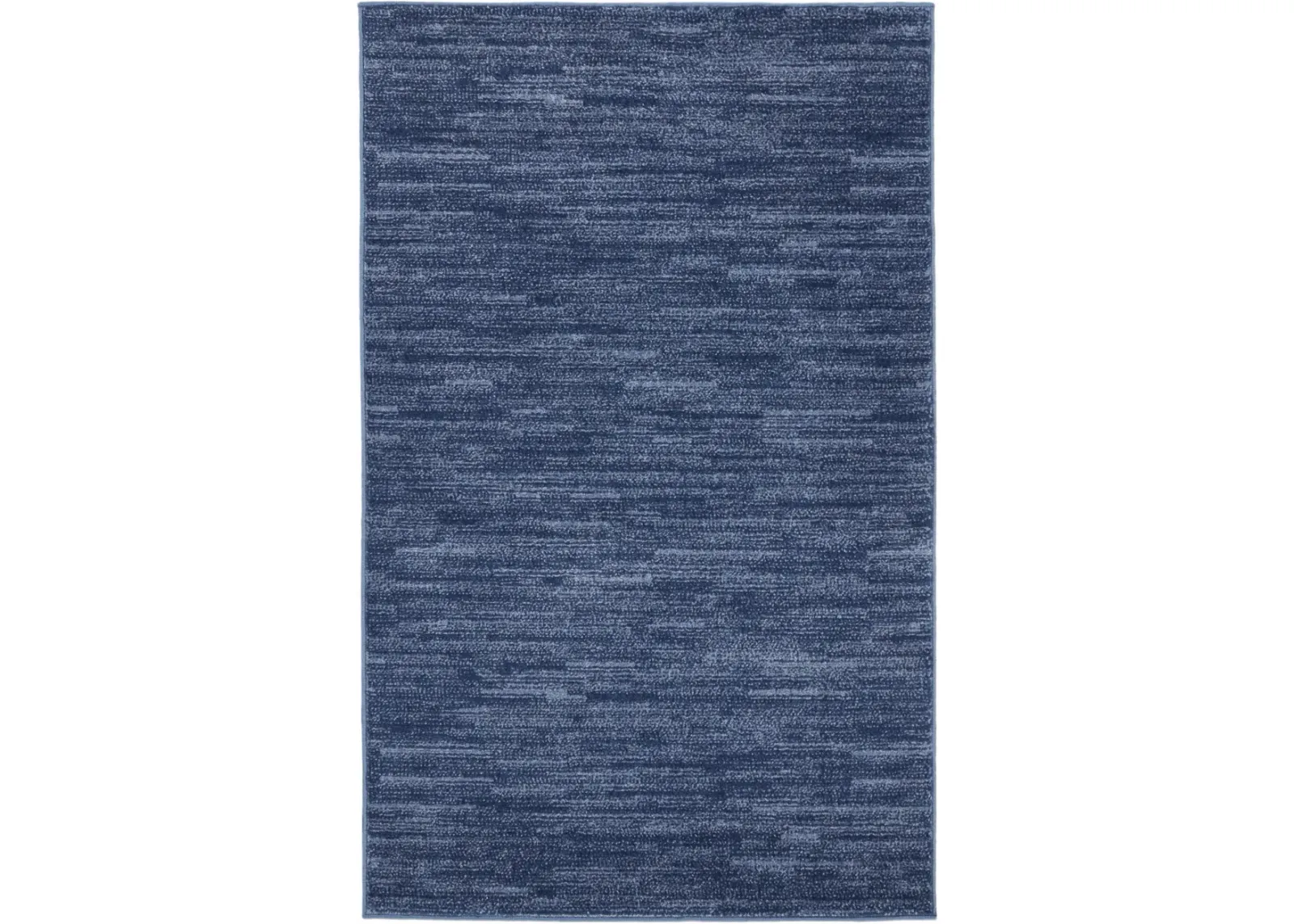 3' X 5' Non Skid Indoor / Outdoor Area Rug - Navy Blue