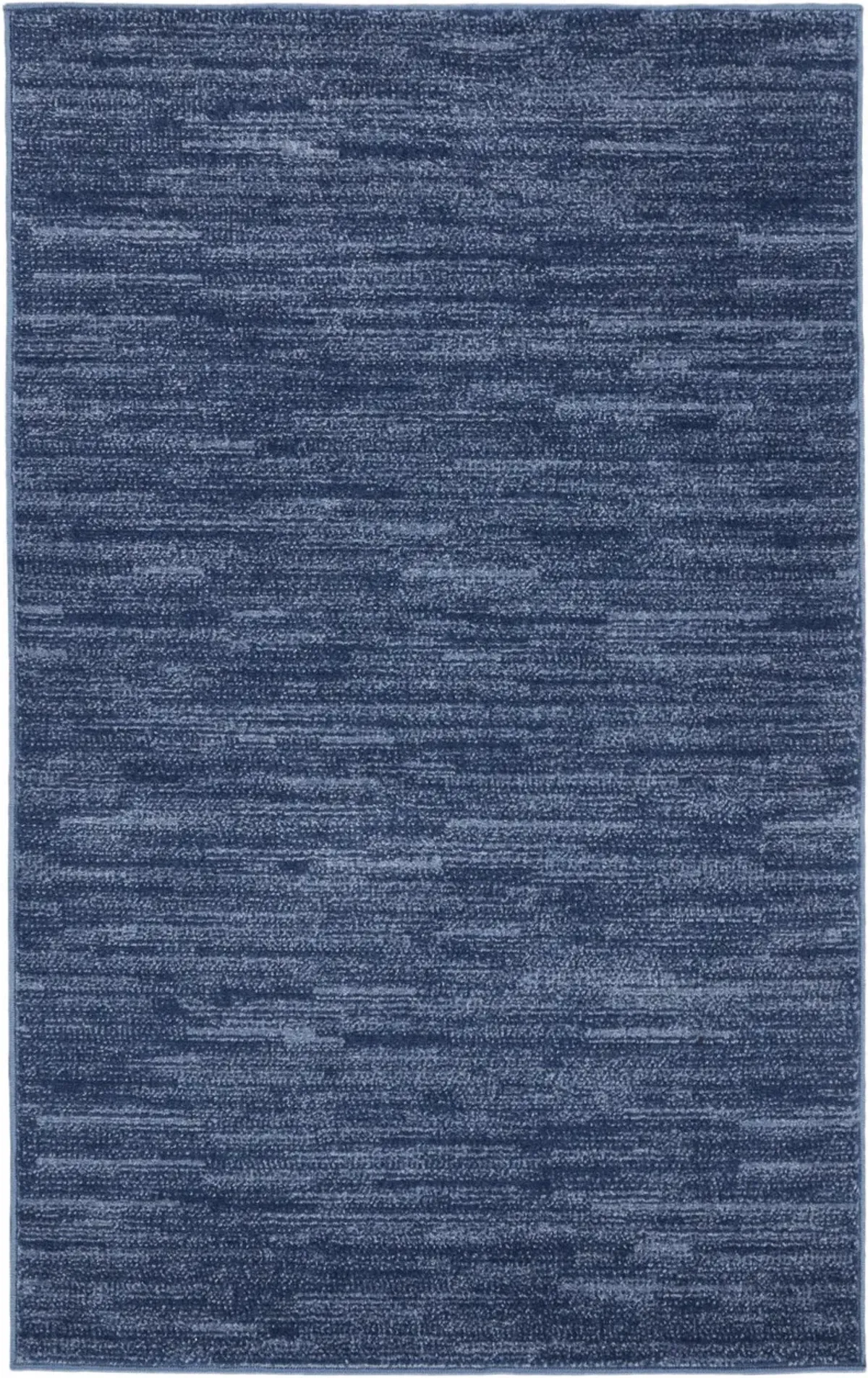 3' X 5' Non Skid Indoor / Outdoor Area Rug - Navy Blue