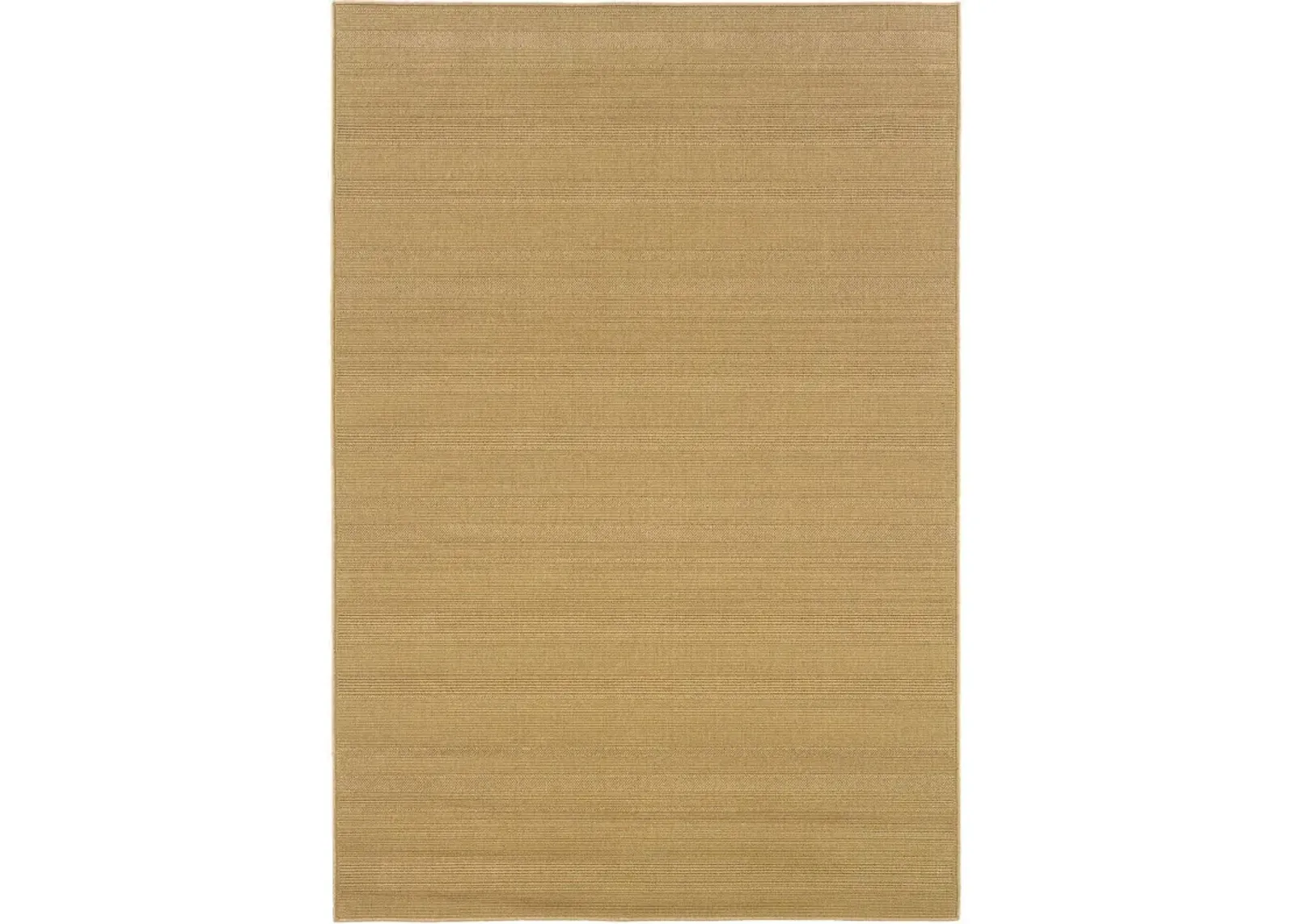 7' X 10' Stain Resistant Outdoor / Indoor Area Rug - Beige