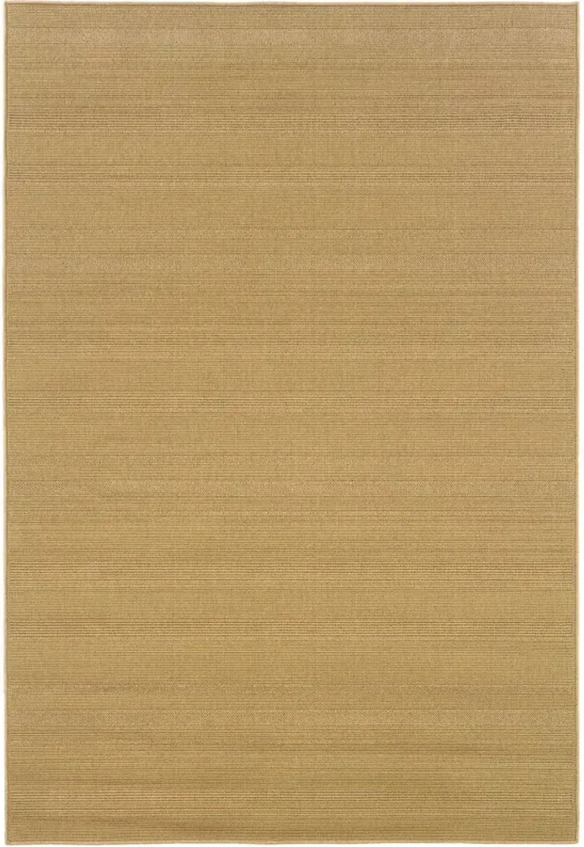 7' X 10' Stain Resistant Outdoor / Indoor Area Rug - Beige