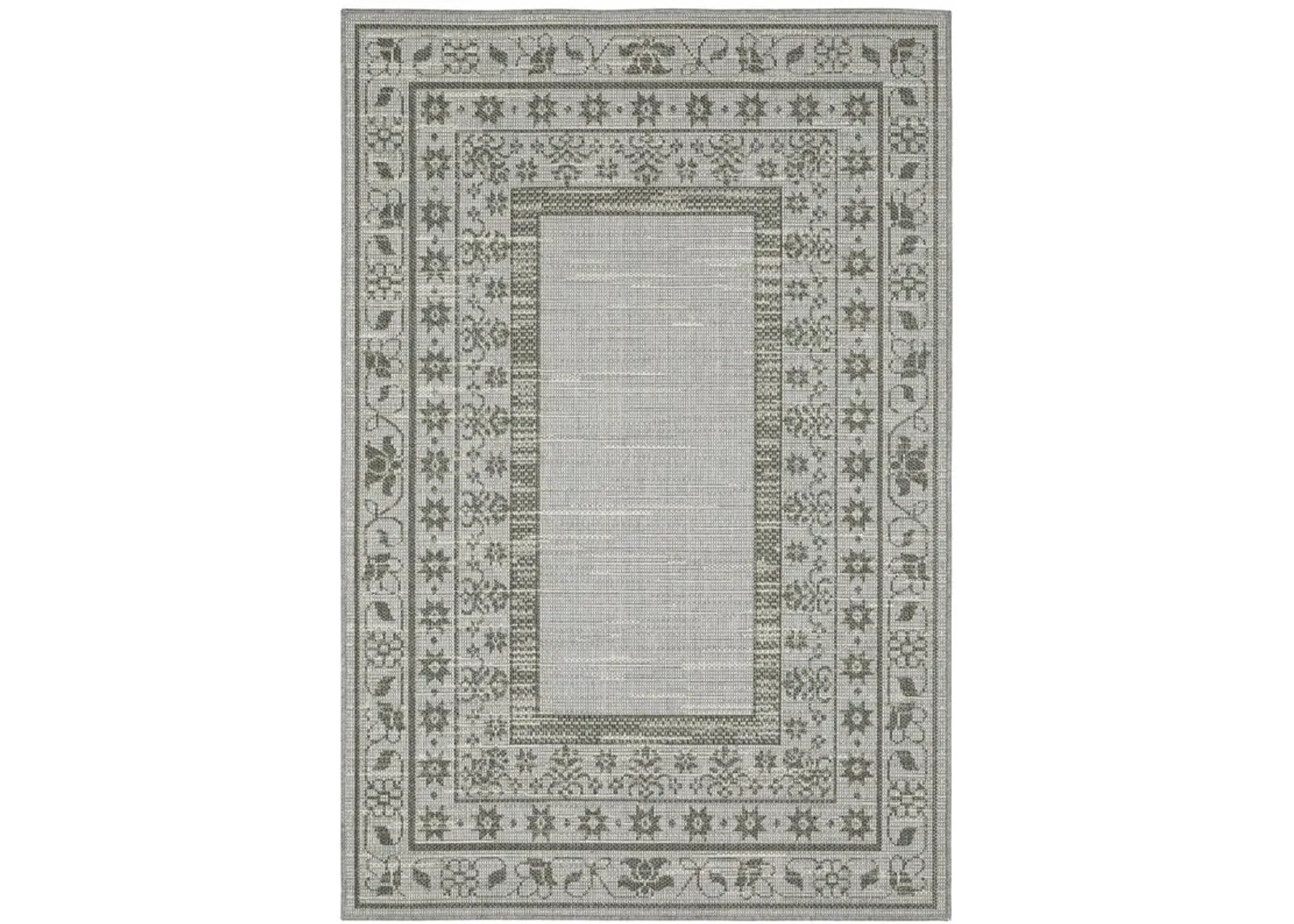 10' X 13' Stain Resistant Indoor / Outdoor Area Rug - Beige