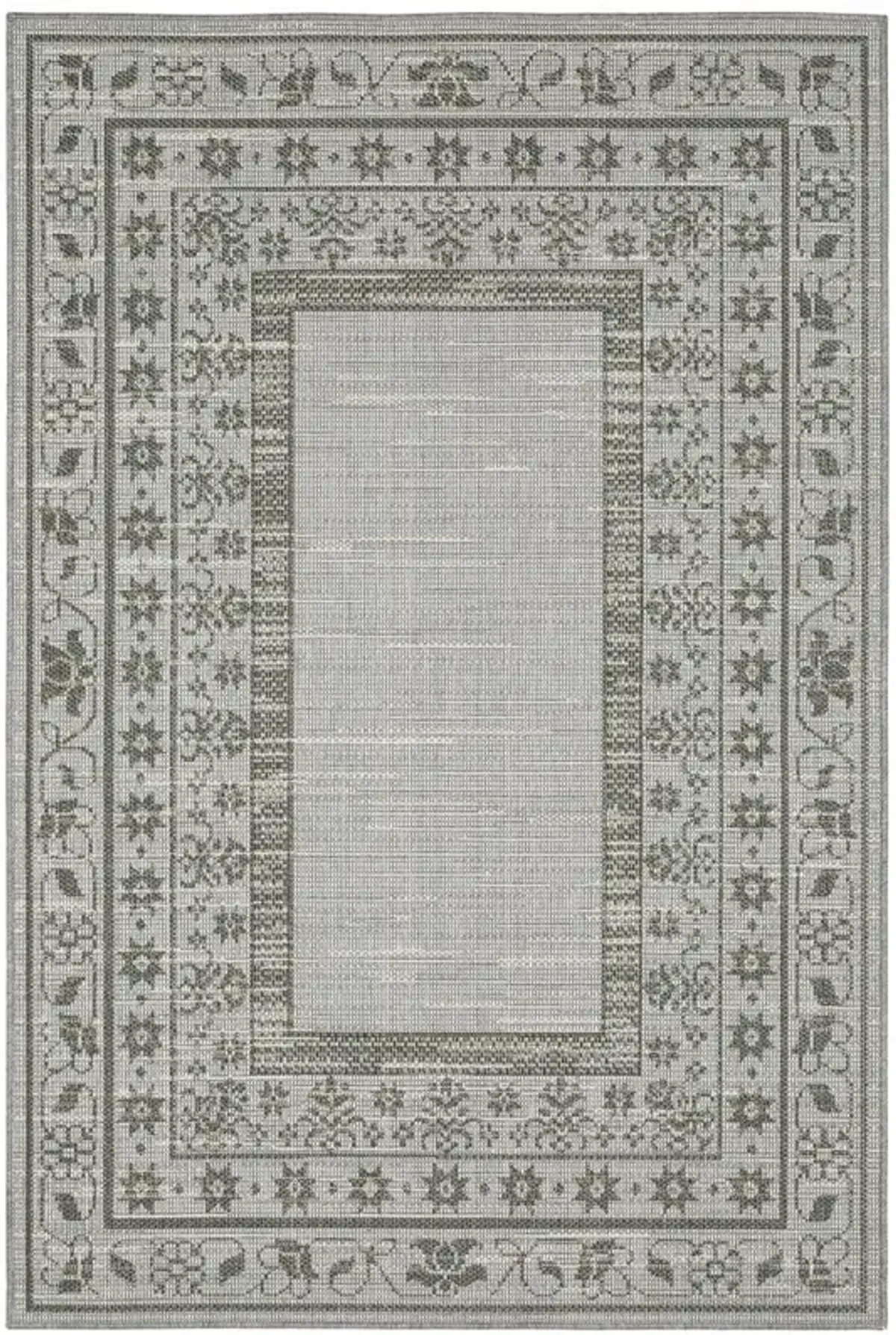 10' X 13' Stain Resistant Indoor / Outdoor Area Rug - Beige