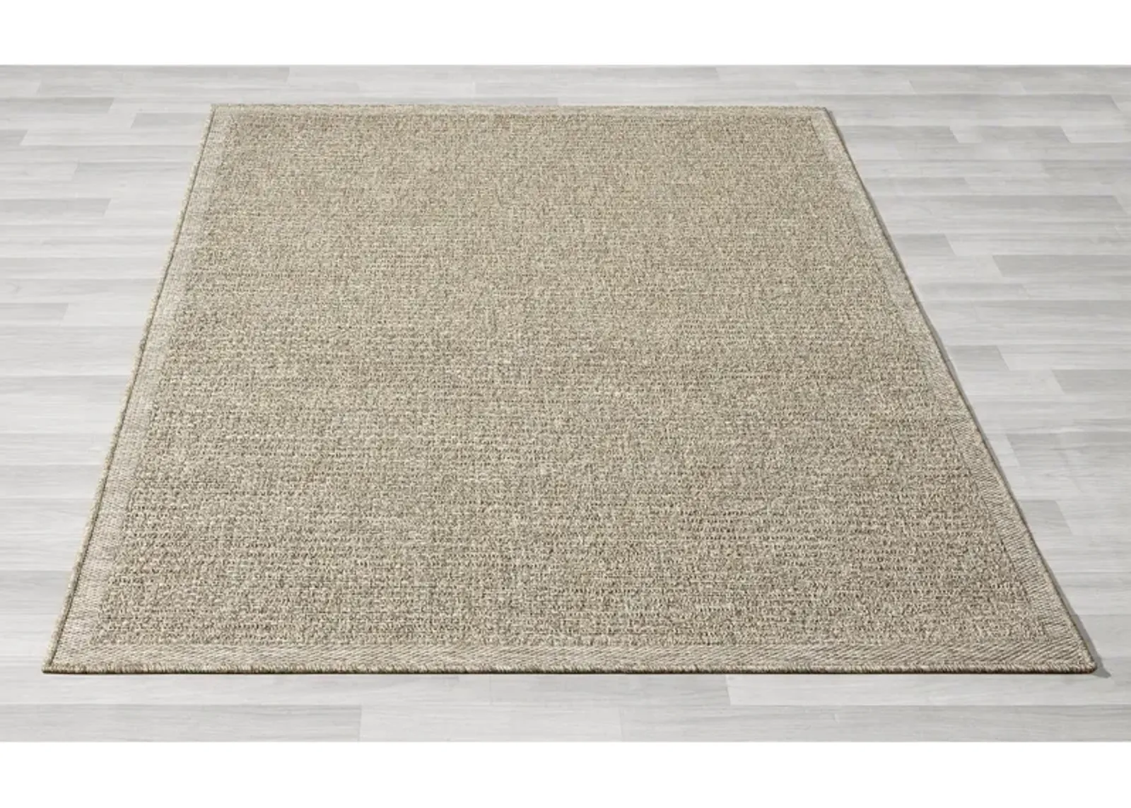 8' X 10' Outdoor Area Rug - Brown