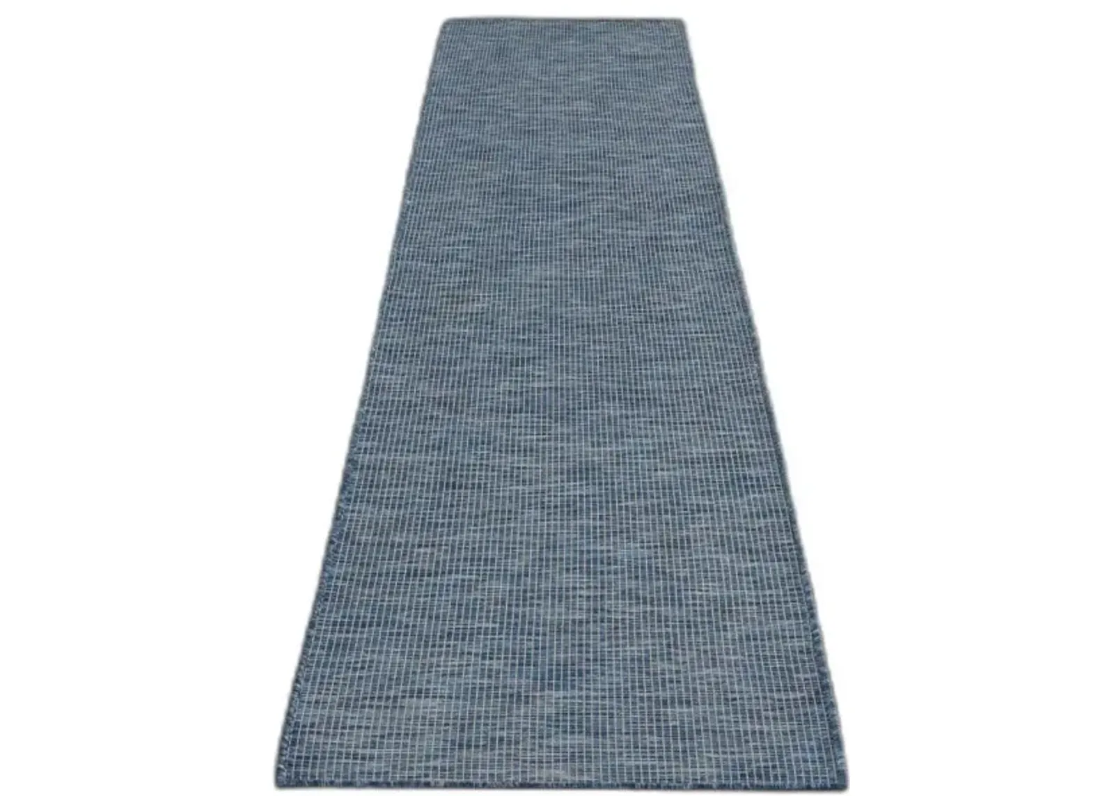 10' Power Loom Runner Rug - Navy Blue