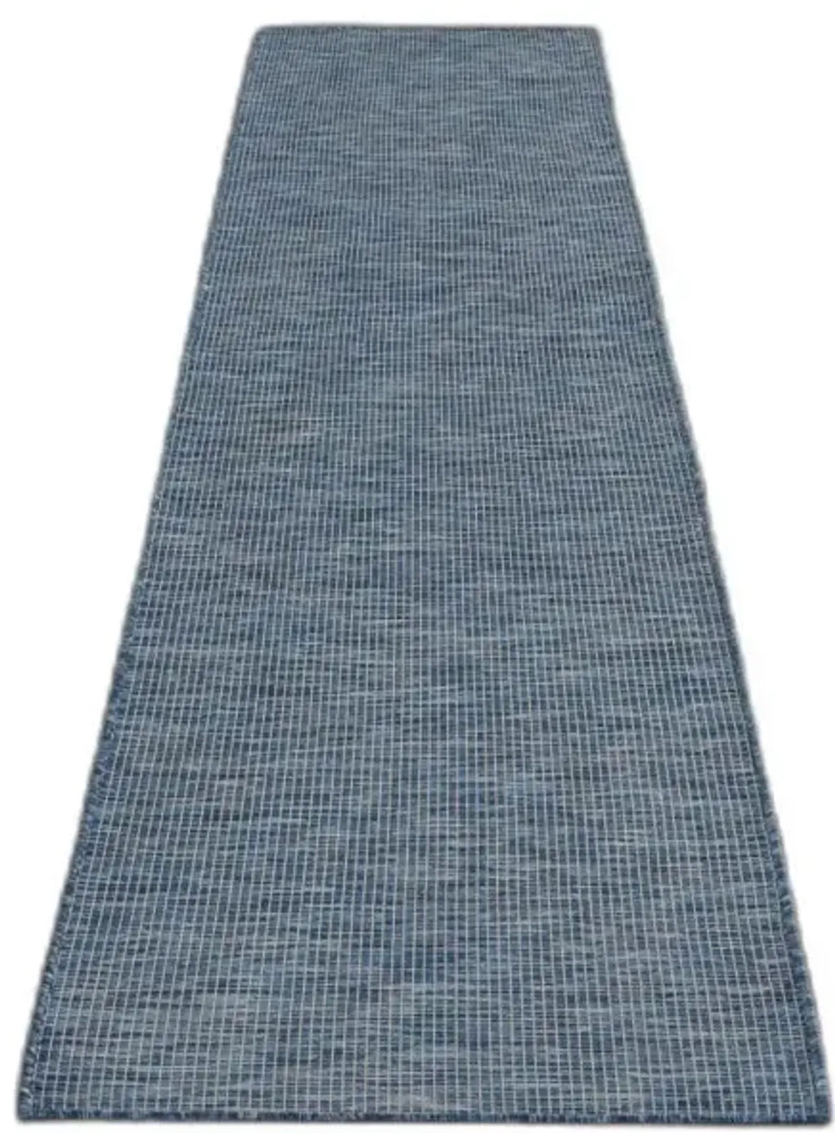 10' Power Loom Runner Rug - Navy Blue