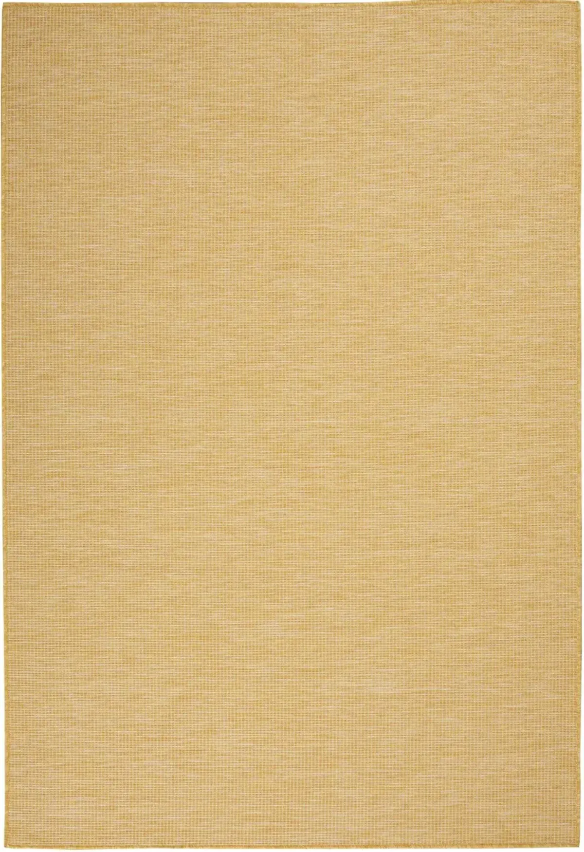 5' X 7' Power Loom Area Rug - Yellow