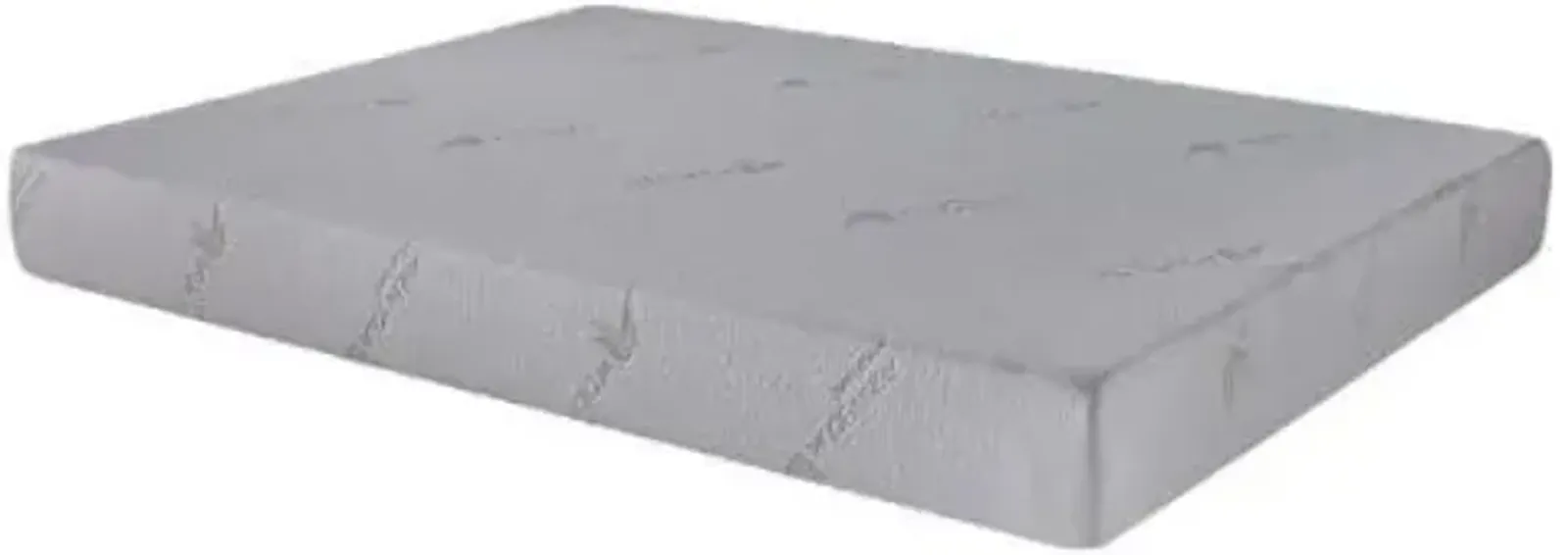 Twin Aloe Vera Infused Memory Foam Mattress - White