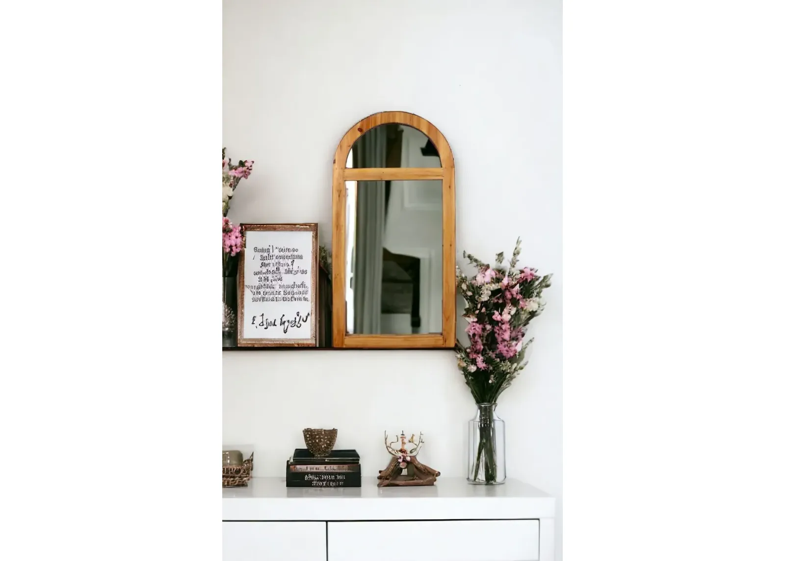 Arch Accent Mirror - Brown