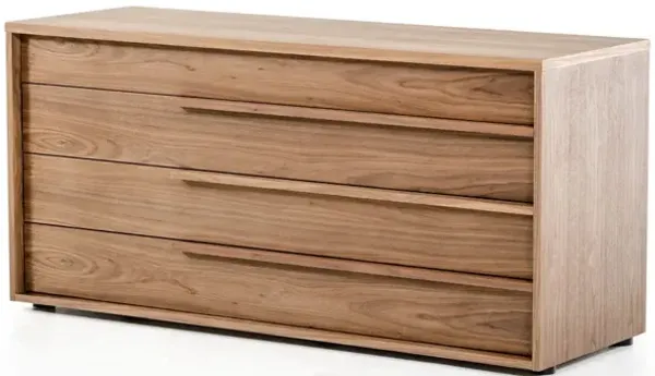 Three Drawer Dresser - Brown