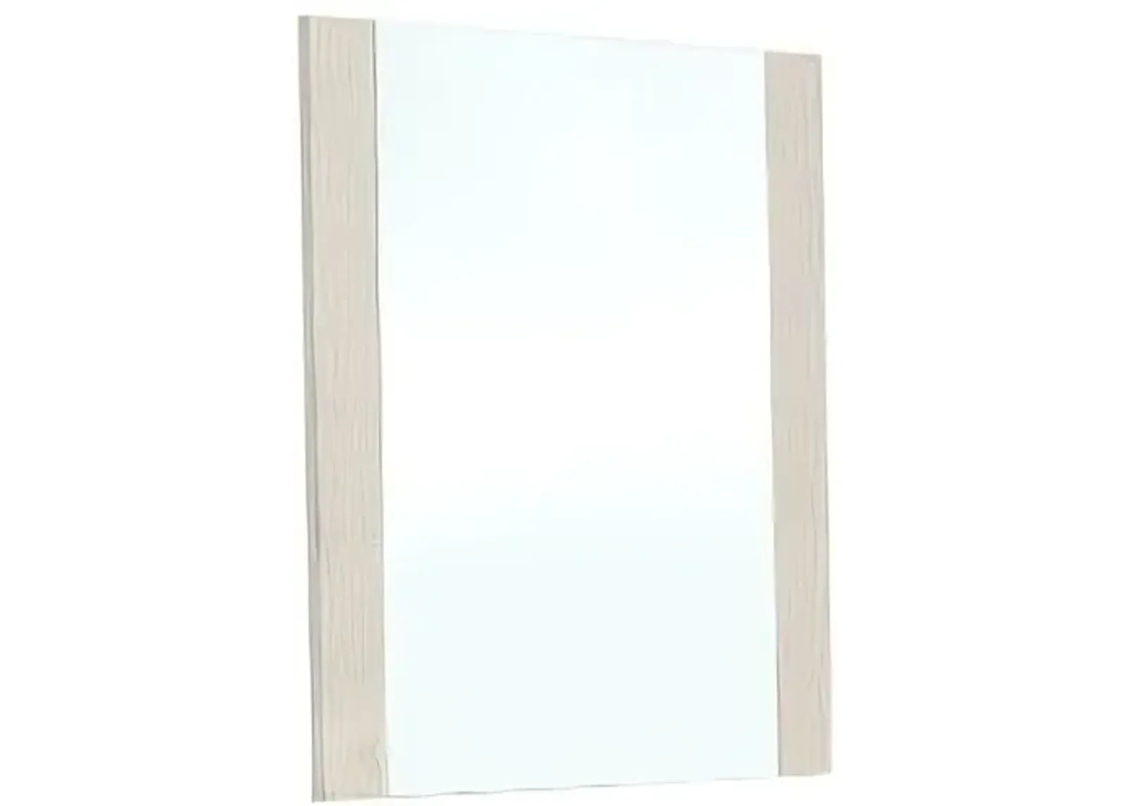 41" Glass Mirror - Beige