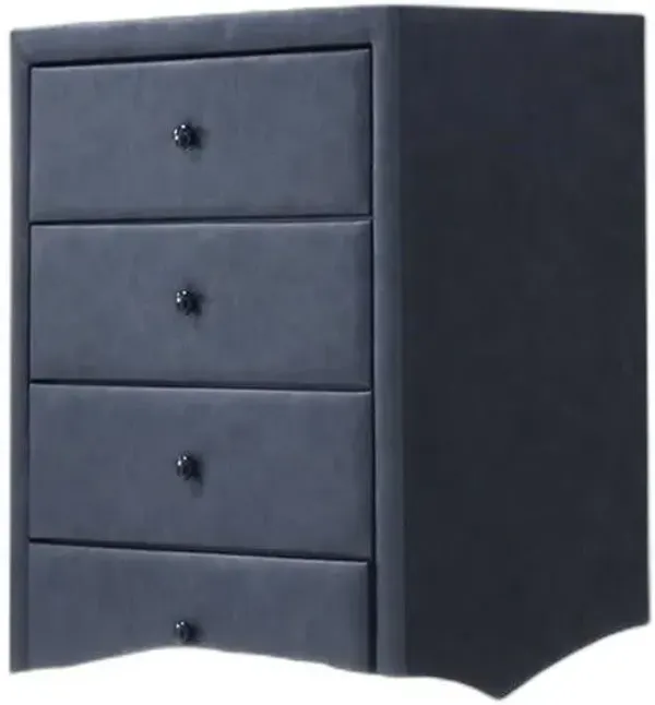 2 Tone Contemporary Chest - Gray